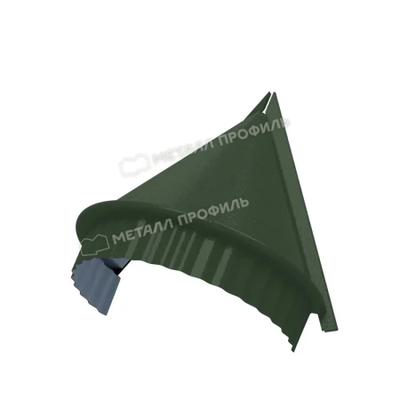 Заглушка конька круглого конусная Металл Профиль 0,50 PURETAN цвет RR 11