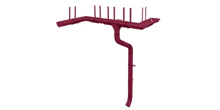 Воронка водосборная d-250x90 мм Grand Line Полиуретан 0,5 RAL 3005