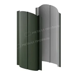 Штакетник Металл Профиль Круглый Ellipse Viking 0,45 фигурный