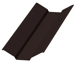 Планка ендовы верхняя Металл Профиль 76x76x2000 Purman 0,5