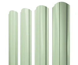 Штакетник Grand Line Полукруглый Slim Полиэстер 0,45 фигурный