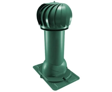 не утепленная с универсальным проходным элементом 125 мм Ral 6005