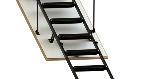 Чердачная люк-лестница Oman Складная 3-х секционная Metal T3 в Санкт-Петербурге фото