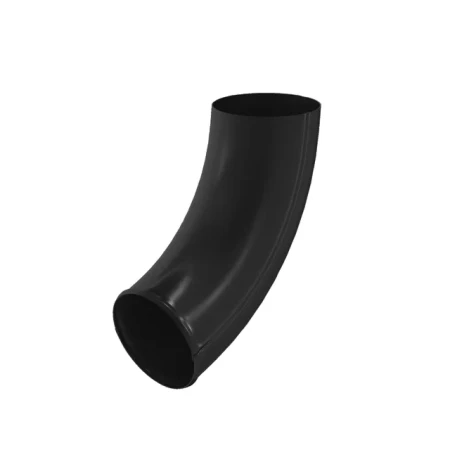 Колено стока (отвод трубы) d-90 мм Aquasystem Comfort Полиэстер 0,55 RAL 9005