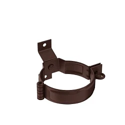 Декоративный хомут (кронштейн) трубы под дерево d-90 мм Аквасистем Премиум PU Matt 0,6