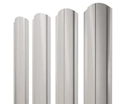 Штакетник Grand Line Полукруглый Slim Pural Matt 0,5 фигурный