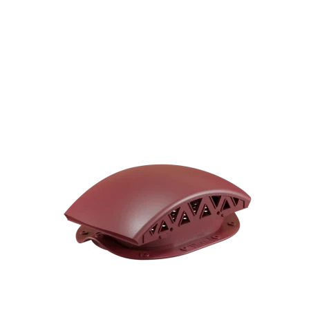 Кровельный вентиль (черепаха) для металлочерепицы Viotto цвет красный (RAL 3005) Кровельный вентиль (черепаха) для металлочерепицы Viotto цвет красный (RAL 3005)