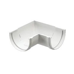 Угол желоба универсальный d-120 мм 90° ПВХ Döcke Premium