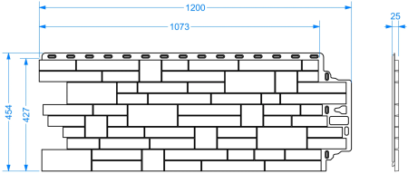 Пластиковая фасадная панель Döcke Stern в Санкт-Петербурге фото