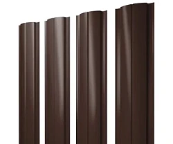 Штакетник Grand Line Полукруглый Slim PurLite Matt 0,5 прямой