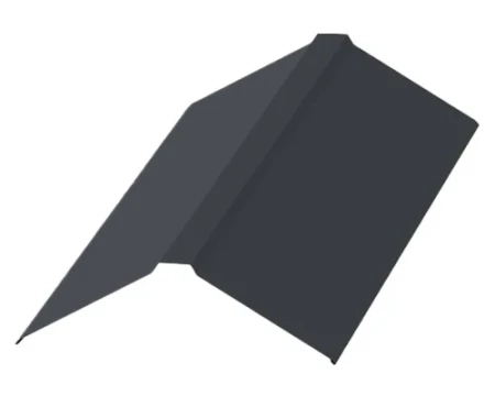 Планка конька плоского Металл Профиль 150x150x2000 0,50 PURMAN цвет RAL 7024