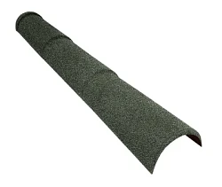 Конек полукруглый тройной для композитной черепицы Grand Line Конек полукруглый тройной для композитной черепицы Grand Line