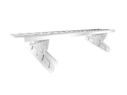 Переходной мостик Grand Line Optima для фальцевой кровли 1,25 м