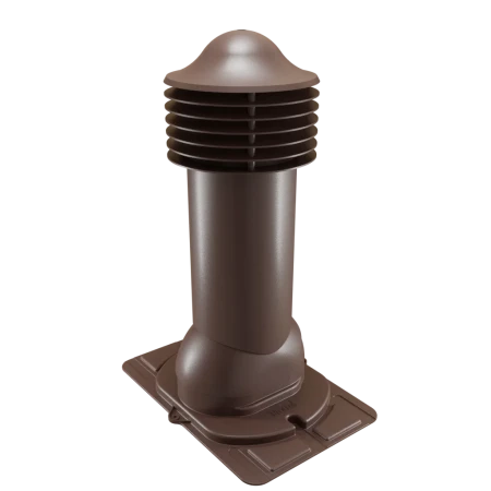 Вентиляционный выход Viotto 125/650 не утепленный с универсальным проходным элементом в Санкт-Петербурге фото