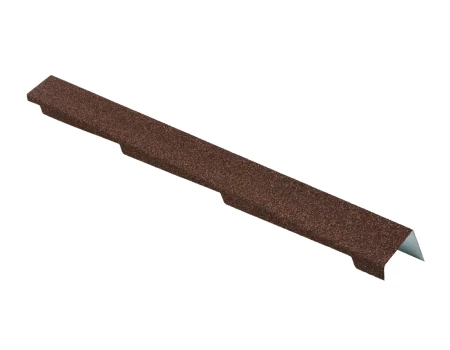 Планка торцевая правая для композитной черепицы Luxard цвет Пробка