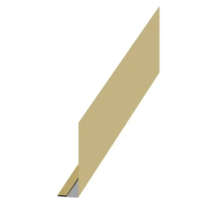 Планка карнизного свеса Металл Профиль 250x50x3000  0,5 Norman цвет RAL 1014