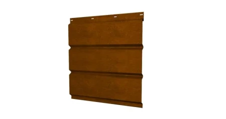 Металлический софит Grand Line Print Elite 0,45 без перфорации Golden Wood