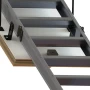Чердачная люк-лестница Oman Алюминиевая складная 3-х секционная Alu Profi Lite в Санкт-Петербурге фото