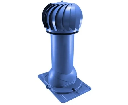 утепленная с универсальным проходным элементом 125 мм Ral 5005