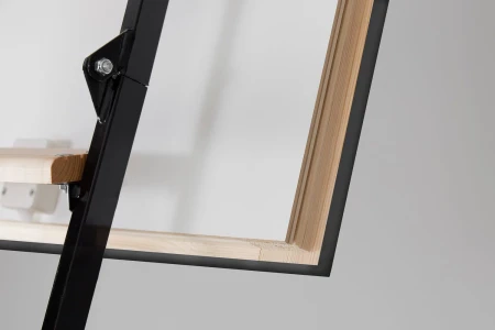 Чердачная люк-лестница Oman Складная комбинированная 4-х секционная противопожарная Stallux EI45 в Санкт-Петербурге фото