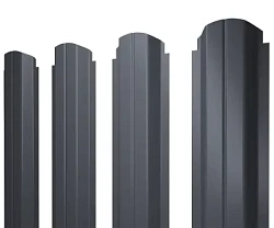 Штакетник Grand Line П-образный Pural Matt 0,5 фигурный