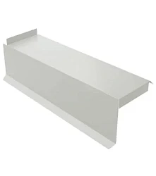 Планка сегментная торцевая левая Металл Профиль 400 мм Norman 0,5