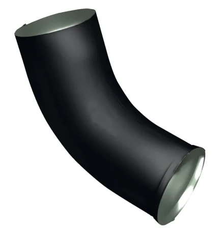 Колено стока d-90 мм 60 гр. Grand Line Optima Matt Полиэстер Matt 0,55 RAL 9005