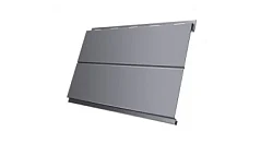 Металлическая фасадная панель Grand Line Вертикаль Line 0,5 Satin