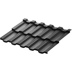 Модульная металлочерепица Аквасистем Гётеборг Rooftop Matte 0,5 (1205х415) Zn180