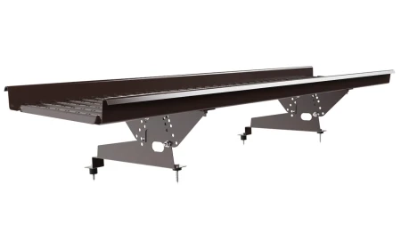 Для металлочерепицы с высокой ступенькой 1,5 м, Ral 8017