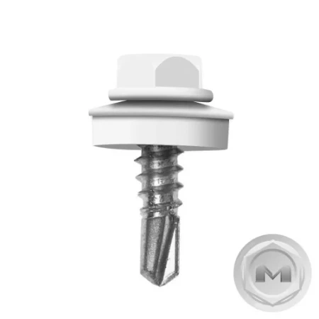 Саморез по металлу Daxmer 4,8х19 Ral 9003