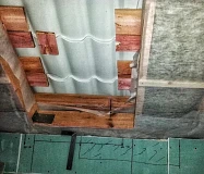 Финишный вид мансардного окна в кровле, Объект 26