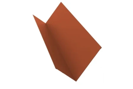 Планка примыкания для кровли Grand Line 150x250 0,45 Полиэстер цвет RAL 8004