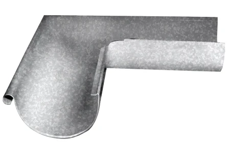 Угол желоба наружный d-150 мм 90 гр Grand Line Optima Оцинкованный