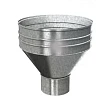 Воронка водосборная d-350x150 мм Металл Профиль Проект 0,5