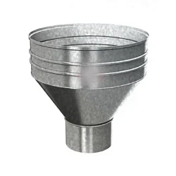 Воронка водосборная d-350x150 мм Металл Профиль Проект 0,5
