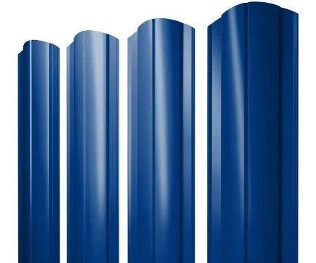 Полукруглый Slim Полиэстер 0,45 RAL 5002 фигурный Полукруглый Slim Полиэстер 0,45 RAL 5002 фигурный