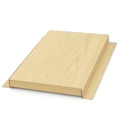 Линеарная панель  Primepanel-Т-Г 24х281 мм с рустом Ecosteel T под дерево