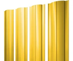 Штакетник Grand Line Полукруглый Slim Полиэстер 0,45 прямой