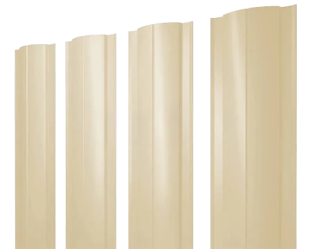 Полукруглый Slim Полиэстер 0,45 RAL 1014 прямой Полукруглый Slim Полиэстер 0,45 RAL 1014 прямой