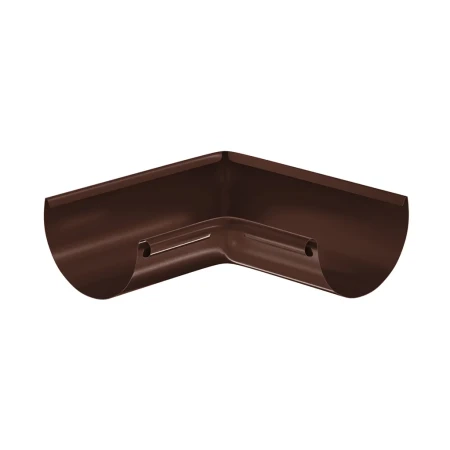 Угол желоба внутренний d-125 мм 90 гр Aquasystem Comfort Полиэстер 0,55 RAL 8017