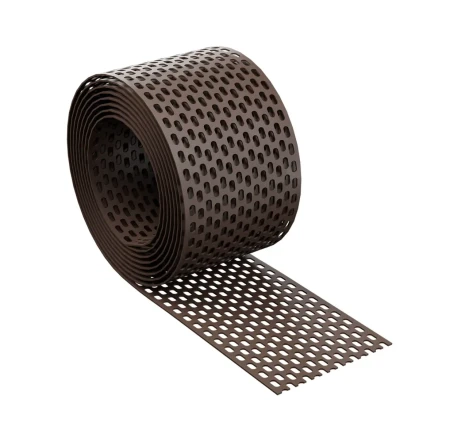 Eurovent решетка свеса EAVES GRATE 100x5000 мм RAL 8019 коричневый