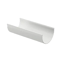 Желоб полукруглый ПВХ d-120 мм 3 м Döcke Premium пломбир RAL 9003