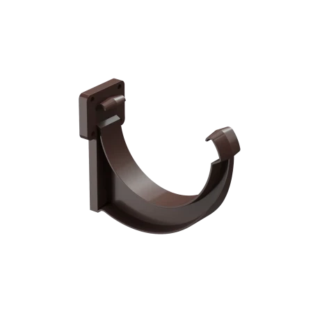 Кронштейн желоба ПВХ d-141 мм Döcke Lux шоколад RAL 8019