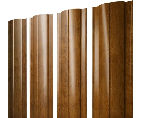 Полукруглый Slim Print Elite Double 0,45 Golden Wood прямой