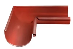 Угол желоба внутренний d-125 мм 90° Grand Line Полиуретан 0,6