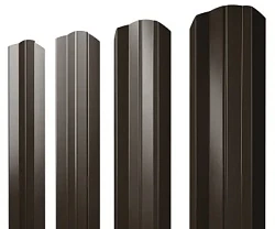 Штакетник Grand Line М-образный Полиэстер 0,45 фигурный