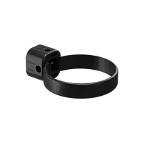 Хомут трубы d-100 мм универсальный ПВХ Döcke Lux карбон RR 33