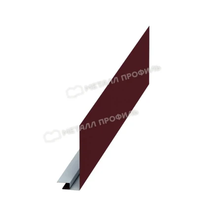 Планка карнизного свеса сложная  Металл Профиль 250x50x3000 0,5 PURMAN цвет RAL 3005