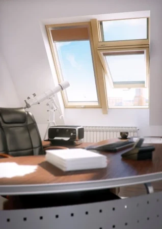 Мансардное окно Fakro LUX FTT U6 Thermo в Санкт-Петербурге фото